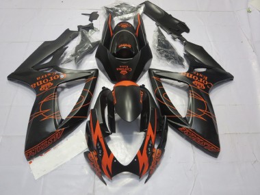 2006-2007 Orange Mat GSXR 600-750 Carénage Moto