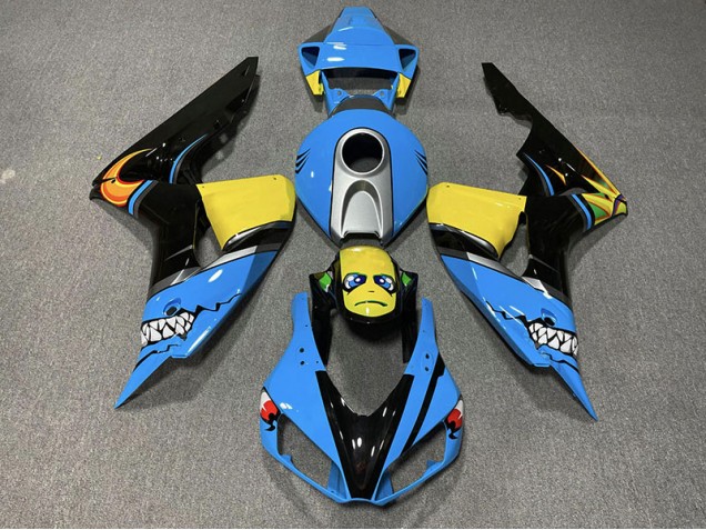 2006-2007 Requin Bleu CBR1000RR Carénage Moto