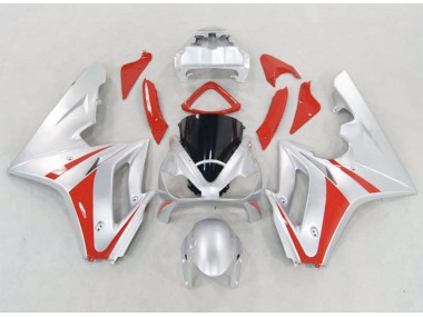 2006-2008 Argent & Rouge Daytona 675 Carénage Moto