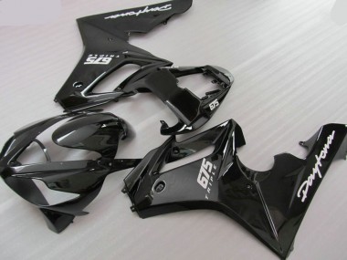 2006-2008 Noir Triple Daytona 675 Carénage Moto