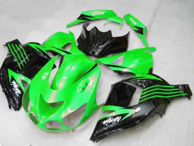 2006-2011 Citron Vert ZX14R Carénage Moto