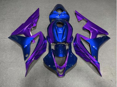 2007-2008 Bleu Violet CBR600RR Carénage Moto