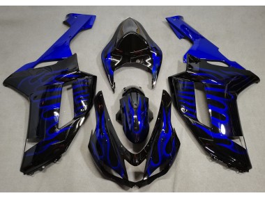 2007-2008 Flamme Bleue ZX6R Carénage Moto