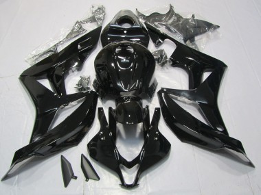 2007-2008 Noir Brillant CBR600RR Carénage Moto