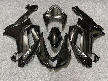 2007-2008 Noir Brillant ZX6R Carénage Moto