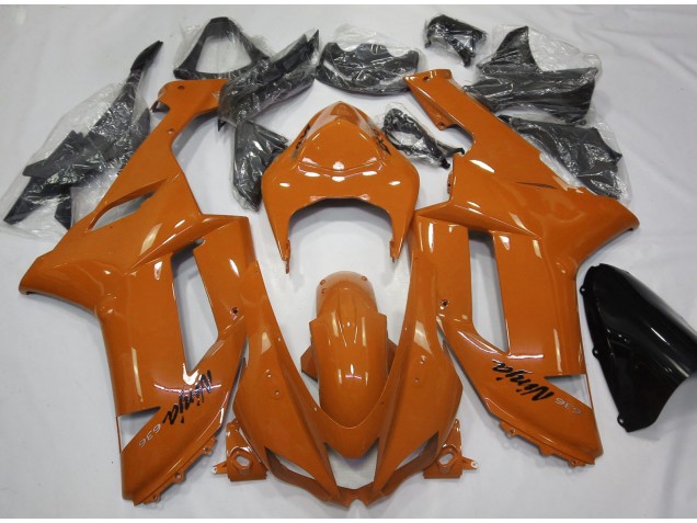 2007-2008 Orange Brillant ZX6R Carénage Moto