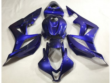 2007-2008 Plaine Bleu Profond CBR600RR Carénage Moto