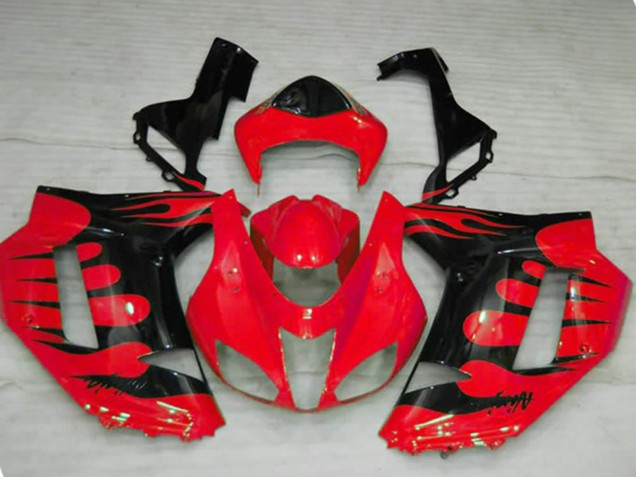 2007-2008 Rosso Fiamma ZX6R Carénage Moto