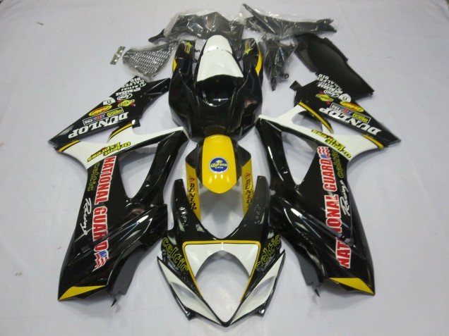 2007-2008 Spécial Dunlop GSXR 1000 Carénage Moto