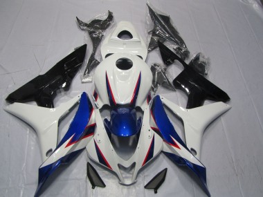 2007-2008 Style Bleu Blanc OEM CBR600RR Carénage Moto