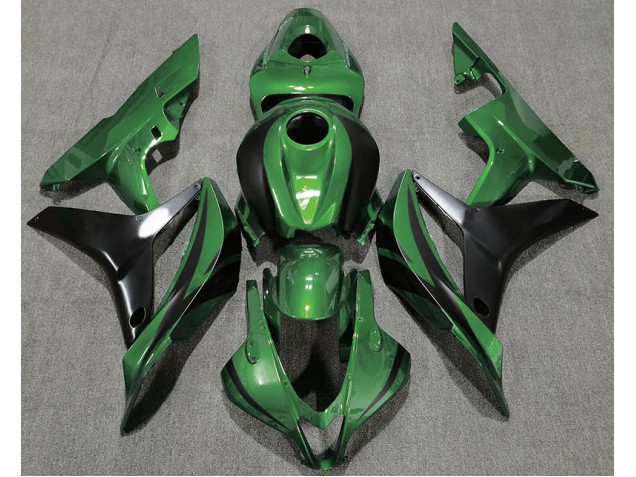 2007-2008 Style Vert Forêt OEM CBR600RR Carénage Moto