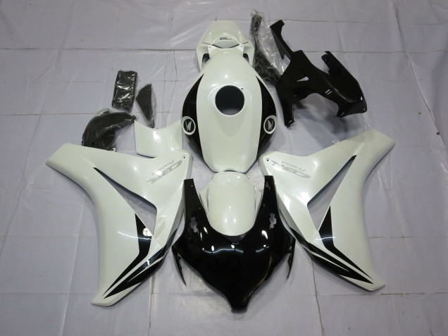 2008-2011 Blanc Nacré & Noir CBR1000RR Carénage Moto