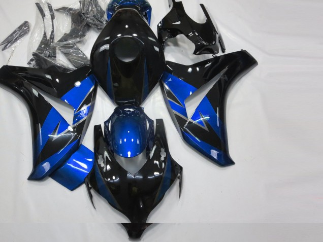 2008-2011 Bleu Brillant & Noir CBR1000RR Carénage Moto