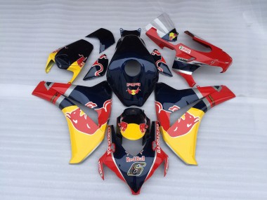 2008-2011 Bleu Rouge Taureau CBR1000RR Carénage Moto