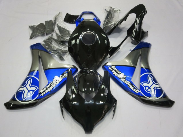 2008-2011 Conception Spéciale Bleu Argent CBR1000RR Carénage Moto