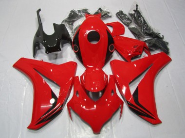 2008-2011 Petits Accents Rouge Brillant CBR1000RR Carénage Moto