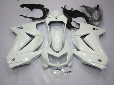 2008-2012 Blanc Brillant Ninja 250 Carénage Moto