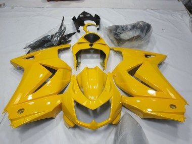 2008-2012 Jaune Ninja 250 Carénage Moto