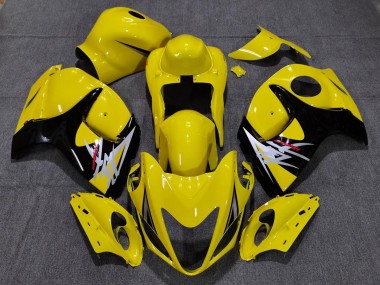 2008-2020 Jaune Brillant Avec Style Noir GSXR 1300 Carénage Moto