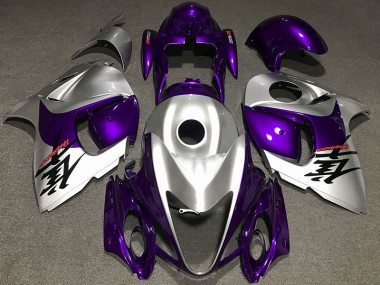 2008-2020 Violet Brillant & Argent GSXR 1300 Carénage Moto