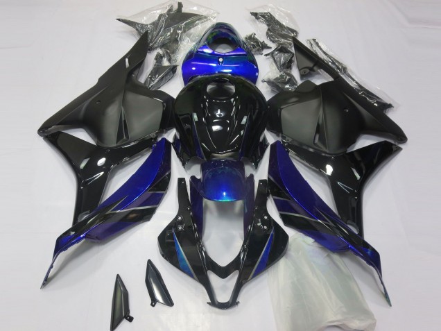 2009-2012 Bleu Brillant & Noir CBR600RR Carénage Moto