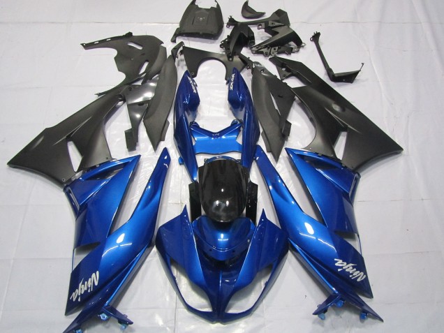 2009-2012 Bleu Brillant ZX6R Carénage Moto