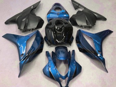 2009-2012 Bleu Clair Avec Noir CBR600RR Carénage Moto