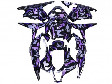 2009-2012 Neige Violette Camo CBR600RR Carénage Moto