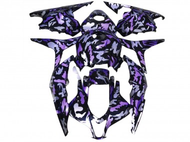 2009-2012 Neige Violette Camo CBR600RR Carénage Moto