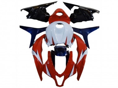 2009-2012 Rouge Brillant & Bleu CBR600RR Carénage Moto