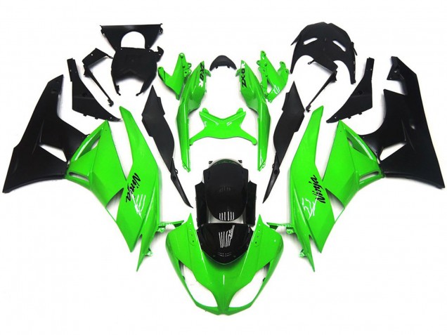 2009-2012 Vert Brillant Intense ZX6R Carénage Moto