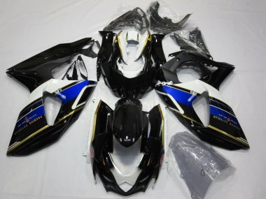 2009-2016 Bleu & Or GSXR 1000 Carénage Moto