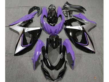 2009-2016 Violet Argent & Noir GSXR 1000 Carénage Moto