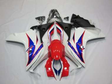 2011-2012 Blu Bianco Rosso HRC CBR600F Carénage Moto