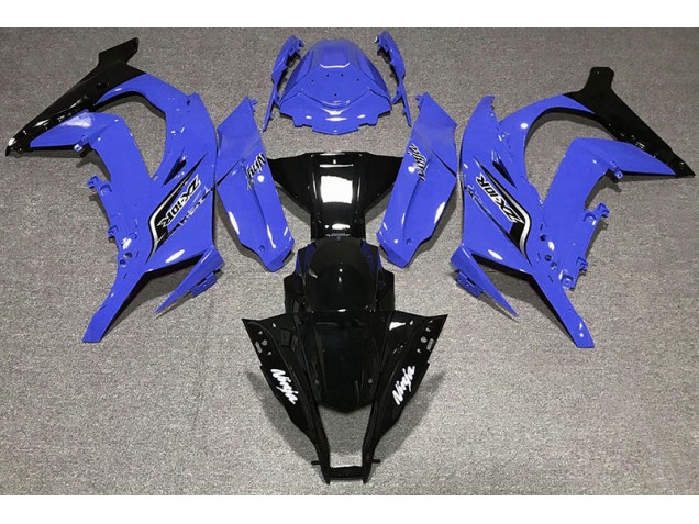 2011-2015 Bleu Brillant & Logos ZX10R Carénage Moto