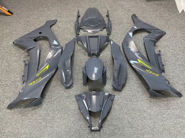 2011-2015 Nardo Gris & Jaune ZX10R Carénage Moto