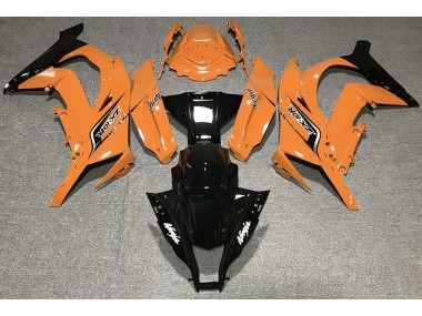 2011-2015 Orange Brillant & Logos ZX10R Carénage Moto