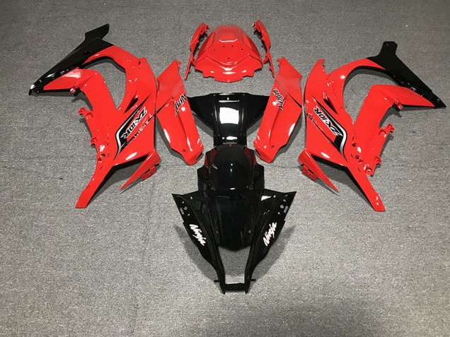 2011-2015 Rouge & Noir ZX10R Carénage Moto