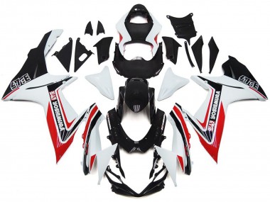 2011-2024 Kit De Style Personnalisé Rouge GSXR 600-750 Carénage Moto