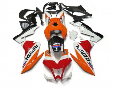 2012-2015 Repsol Blanc & Rouge RS4 125 Carénage Moto