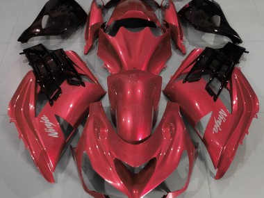 2012-2021 Rouge Vif ZX14R Carénage Moto