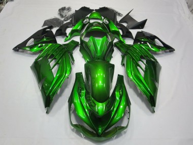 2012-2021 Vert Noir ZX14R Carénage Moto