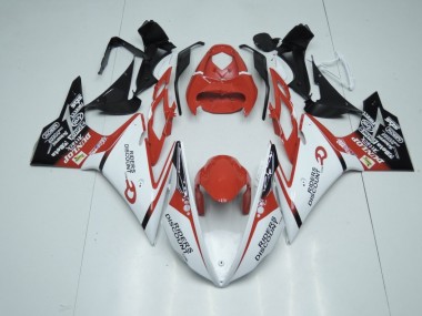 2013-2016 Rouge & Blanc Daytona 675 Carénage Moto