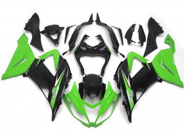 2013-2018 Style Vibrant Vert & Noir OEM ZX6R Carénage Moto