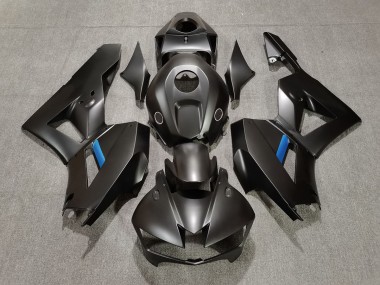 2013-2023 Noir Mat & Bleu CBR600RR Carénage Moto