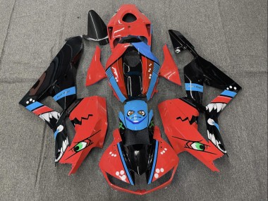 2013-2023 Requin Rouge CBR600RR Carénage Moto