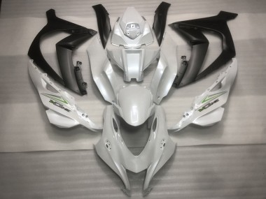 2016-2019 Blanc Nacré & Vert ZX10R Carénage Moto