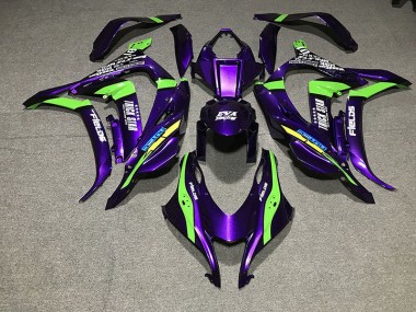 2016-2019 Violet Perle Trickstar ZX10R Carénage Moto