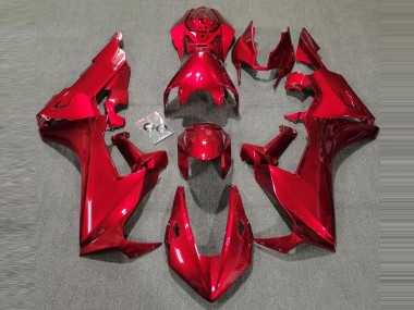 2017-2023 Brillant Rouge Profond CBR1000RR Carénage Moto