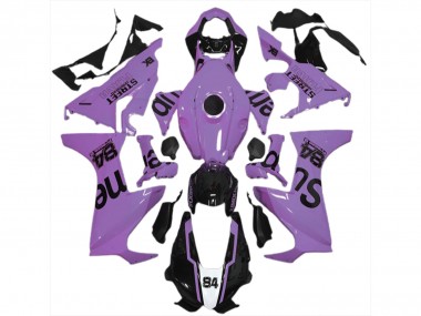 2017-2023 Flava De Rue Violet Laiteux CBR1000RR Carénage Moto